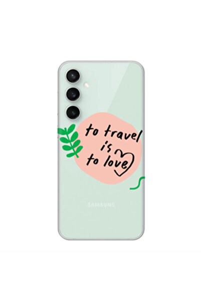 Other Samsung S24 Plus To Travel is to Love Transparent Silicone TPU Θήκη