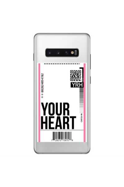 Other Samsung S10 Plus Your Heart YRH Transparent Silicone TPU Θήκη