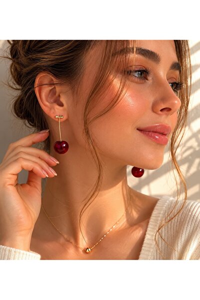 Yeblin Cherry Earrings