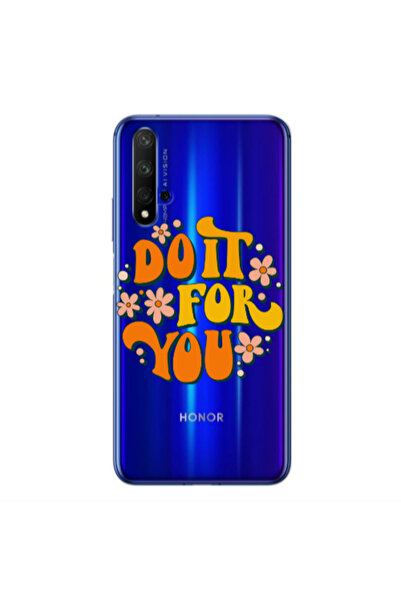 Other Huawei Nova 5 T Do it For You Transparent Silicone TPU Θήκη