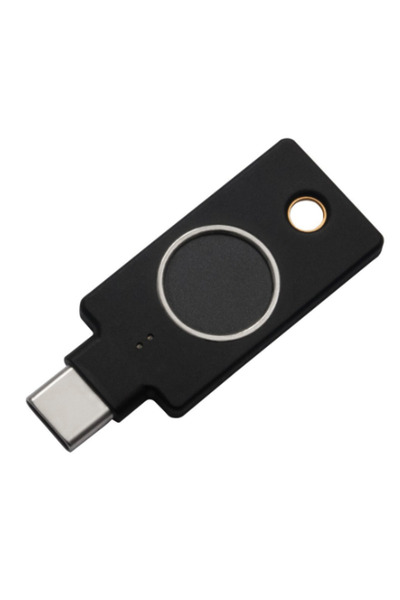 Yubico YubiKey C BIO Secure Cryptographic Token, FIDO Edition, USB-C