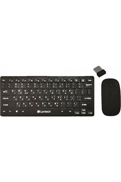 Lamtech LAM020854 Ασύρματο Σετ Πληκτρολογίου και Ποντικιού Ελληνικό