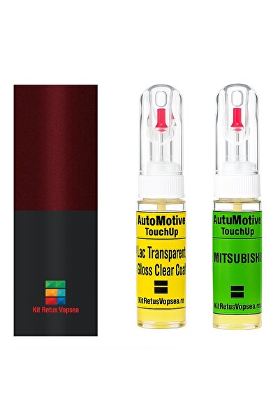YLKRS AUTOMOTIVE Mitshubishi Montero touch-up paint retouch kit MIT0519 (Comb...