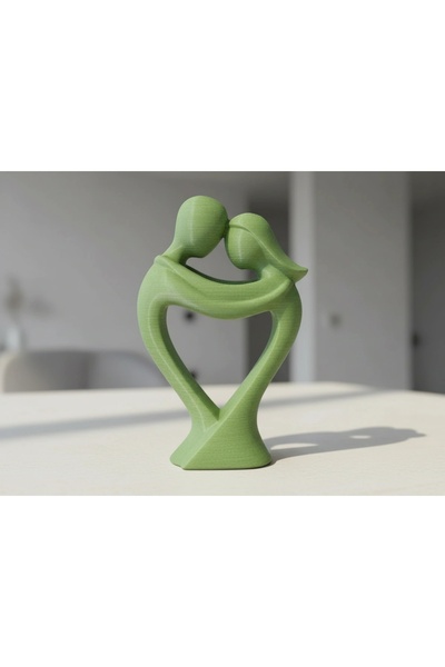 OEM Decorative Figurine Couple Embracing Modern Love