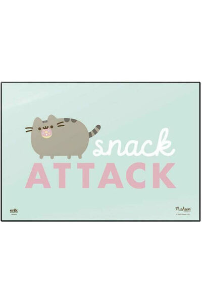 Pusheen Πολύχρωμο Ποντικομαξιλαράκι  "Επίθεση Σνακ "