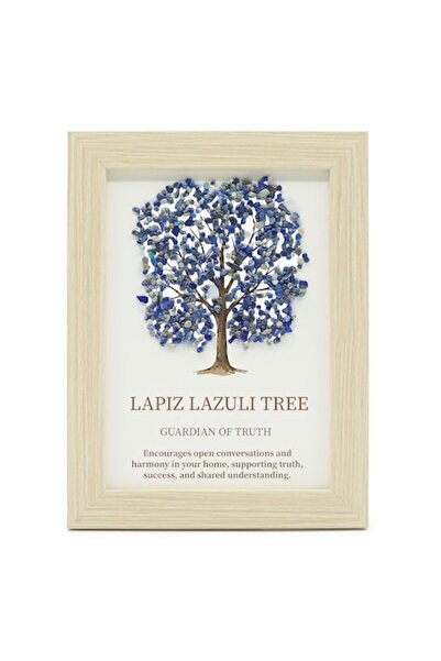 Ancient wisdom Tablou Decorativ Copacul Vieții cu Pietre Semiprețioase Lapis ...