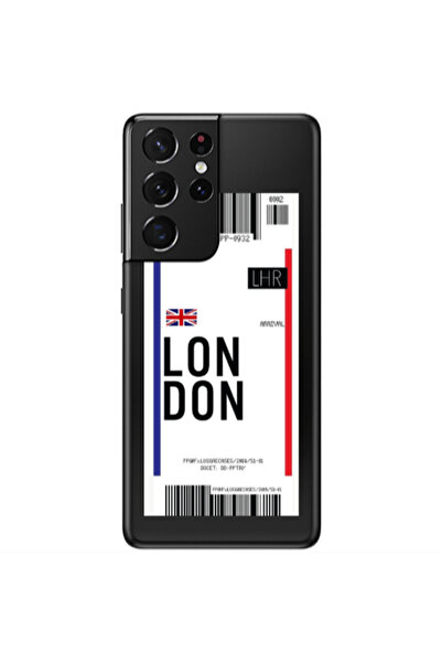 Other Samsung S21 Ultra London Arrival Transparent Silicone TPU Θήκη