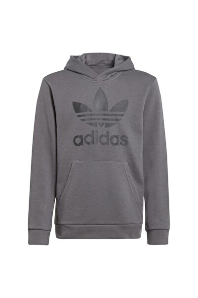 adidas Παιδικό Φούτερ με Κουκούλα Τριφυλλιά Αντίκλειστο 140