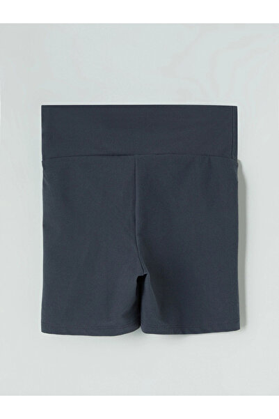 LC Waikiki Anthracite Elastic Waist Women's Shorts Leggings