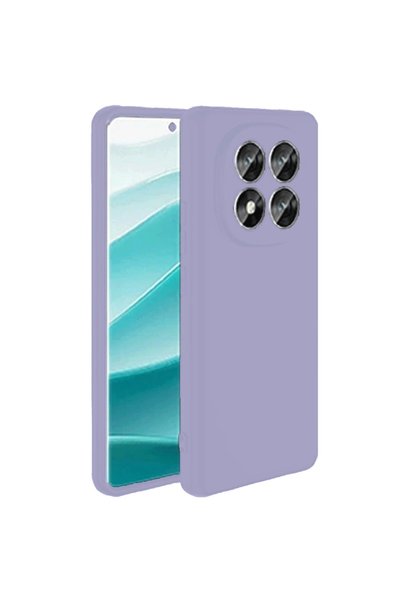 eco port Compatible with Redmi Note 14 Pro 4g Case First Silicone - Lilac