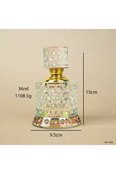 NUJET 1pcs Crystal Oil Bottle 36ml B623