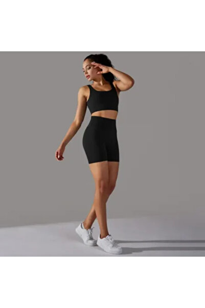Mov Activewear Pantaloni scurți modelatori Premium Seamless Negru,