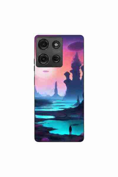 OEM Case compatible with Motorola Moto G75 Silicone Gel Tpu Model Mystic Planet