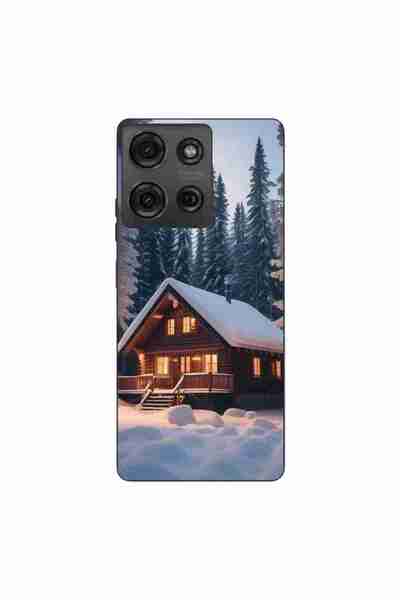 OEM Husa compatibila cu Motorola Moto G75 Silicon Gel Tpu Model Peisaj Iarna ...