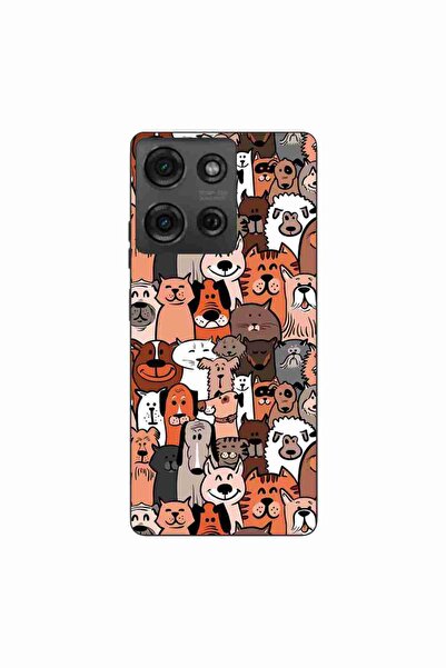 OEM Husa compatibila cu Motorola Moto G75 Silicon Gel Tpu Model Caini si Pisi...