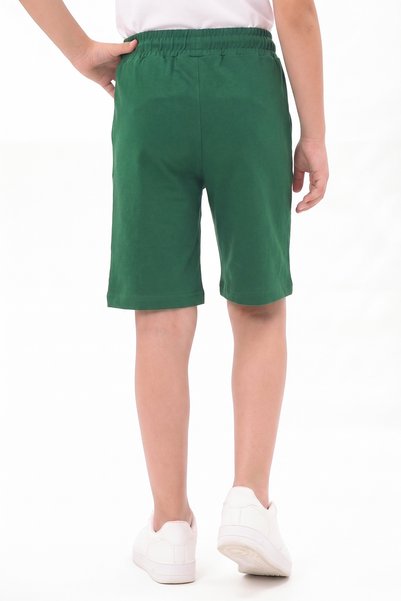 YA KO KİDS Basketball Printed Lace-Up Comfortable Fit Daily Sports Summer Boys' Shorts