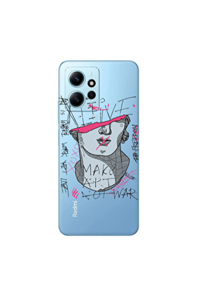 Other Xiaomi Redmi Note 12 4G Make art Transparent Silicone TPU Θήκη