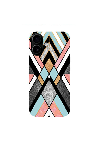 Other Apple Iphone 16 plus marble mix Transparent Silicone TPU Θήκη