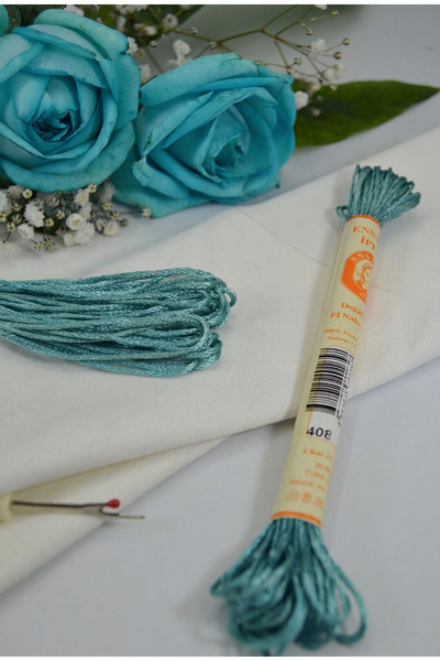 Enstitü İplik Hand Embroidery Silk, Laundry Silk, Rayon, Shiny Silk Texture, ...