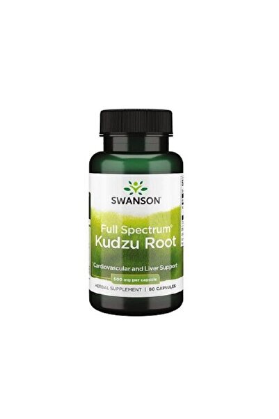 SWANSON Rădăcină de Kudzu Spectru Complet 500mg 60 Capsule