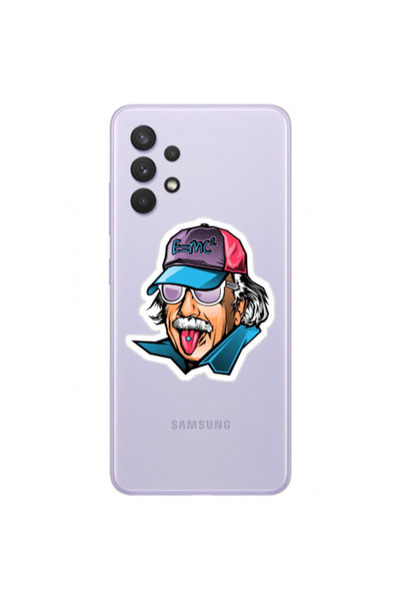 Other Samsung A32 5G Einstein Transparent Silicone TPU Θήκη