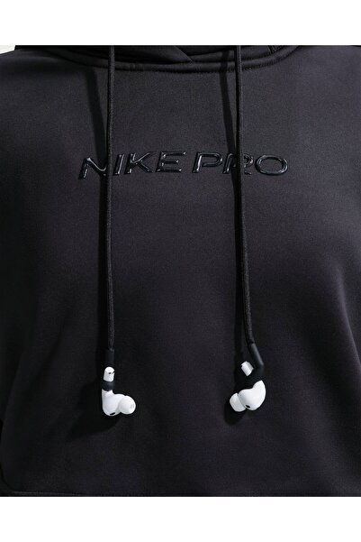 Nike Pro Therma-FIT Fleece Kadın Kapüşonlu Üstü