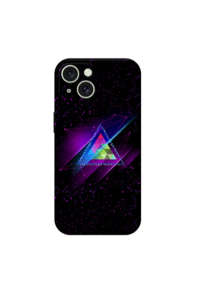 Other Apple iPhone 15 Plus Triangle stars Transparent Silicone TPU Θήκη