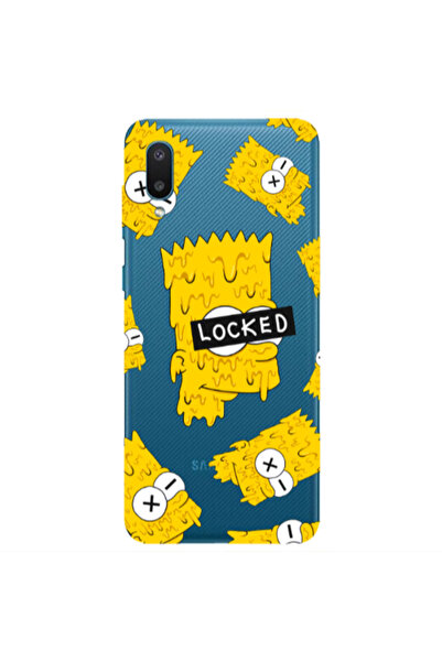Other Samsung A02 Bart Simpson Transparent Silicone TPU Θήκη