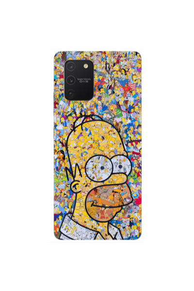 Other Samsung S10 Lite / A91 Simpsons Transparent Silicone TPU Θήκη