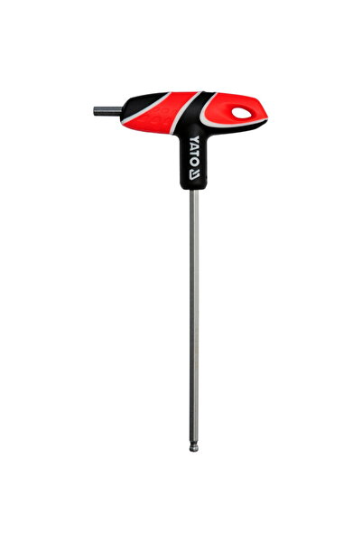 yato Cheie hexagonala, YT-05591, 6 mm, Negru/Rosu