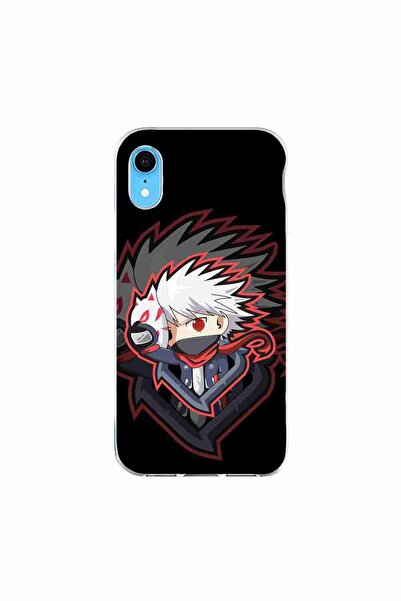 OEM Husa compatibila cu Apple iPhone XR Silicon Gel Tpu Model Naruto Kakashi ...