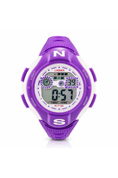 Watch Ceas electronic copii Lasika mov pentru activitati sportive LSK32