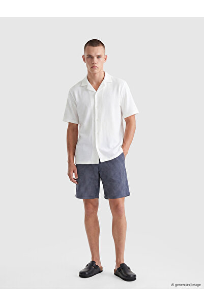 LC Waikiki Nevavm Comfortable Fit Men's Shorts with Difference