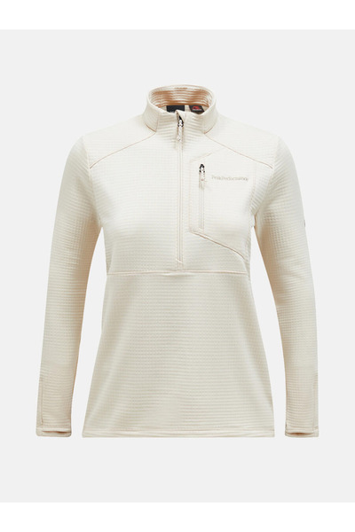 Peak Performance Trail Polartec Half Zip Kadın Yarım Fermuar Polar Sand Fog G...