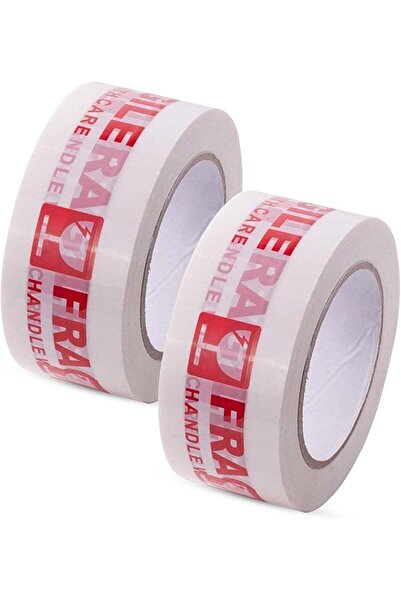 Duravel Fragile Handle with Care Packing Tape, 50 Yards Length, 2 Inch Width,...