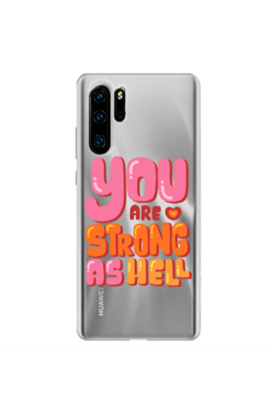 Other Huawei P30 Pro You are Love Strong Transparent Silicone TPU Θήκη