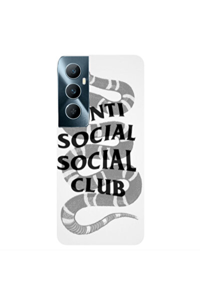 Other Realme C65 Social club Transparent Silicone TPU Θήκη