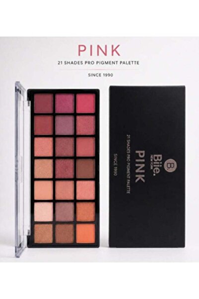 biie New York Pink Eyeshadow Palette - 21 Colors