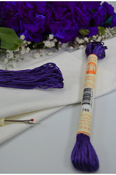 Enstitü İplik Hand Embroidery Silk, Laundry Silk, Rayon, Shiny Silk Texture, ...