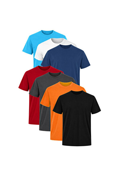 COTTONPOINT COTTON POINT SET 7 Ανδρικά T-Shirt 155gr Μονόχρωμα