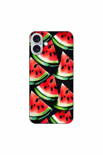 OEM Θήκη συμβατή με Apple iPhone 16 Plus από σιλικόνη gel TPU με σχέδιο φέτες...