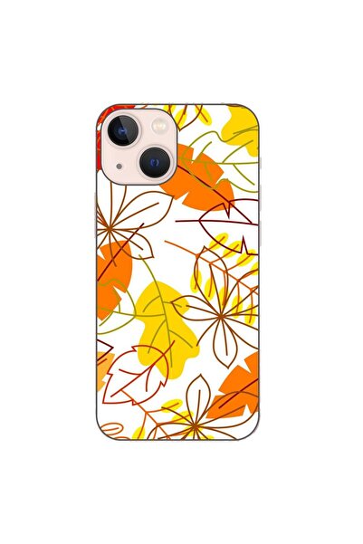 OEM Husa compatibila cu Apple iPhone 13 Mini Silicon Gel Tpu Model Autumn Viv...