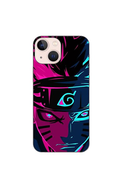 OEM Husa compatibila cu Apple iPhone 13 Mini Silicon Gel Tpu Model Naruto Pur...
