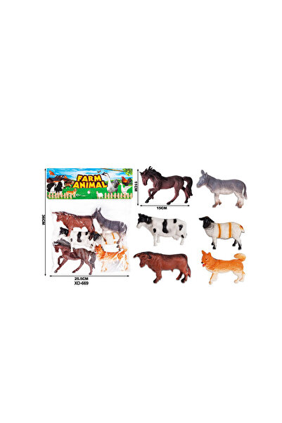 PlayFun Tractor Jucărie Fermă Funcțional Detașabil Plastic Cadou Copii