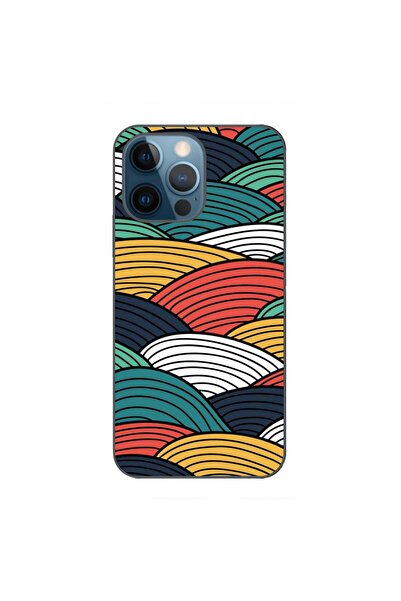 OEM Husa compatibila cu Apple iPhone 12 Pro Silicon Gel Tpu Model Abstract St...