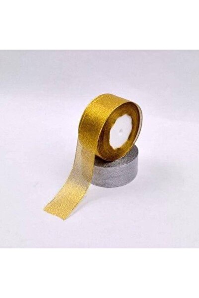 OEM Lurex Ribbon 4cm/22m (Top Bottom Set of 3) Silver