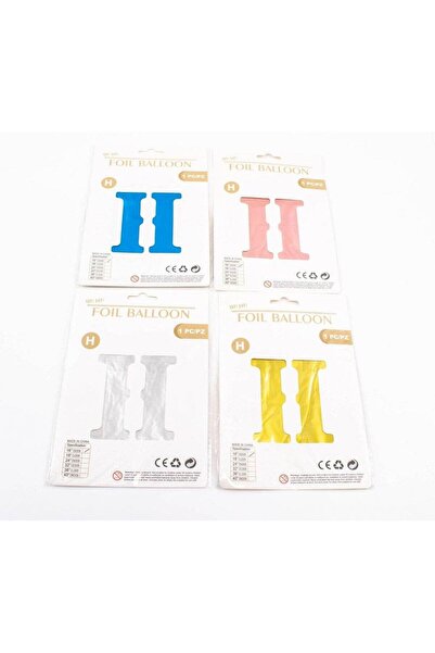 OEM Foil Balloon Letter "H" 40cm Pink
