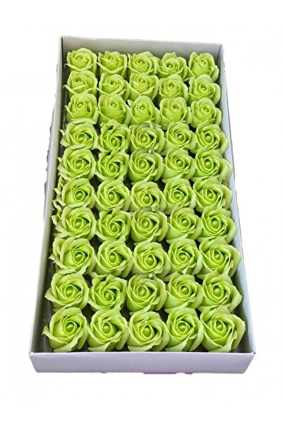 OEM Trandafiri De Sapun Premium Parfumati 5cm 50cap Light Green