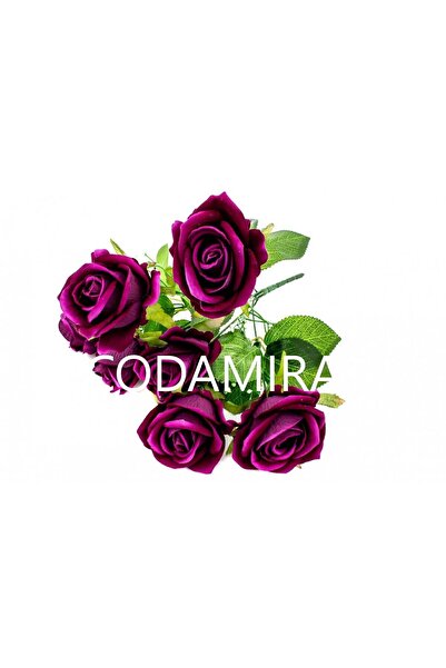 OEM Flori Artificiale Buchet Trandafiri Mov Cu Bobite