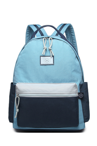 SMART BAGS Geantă de școală colorată din material textil impermeabil, cu comp...